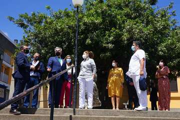 El vicepresidente del Gobierno de Canarias visita el municipio de Valsequillo/Acfi Press.